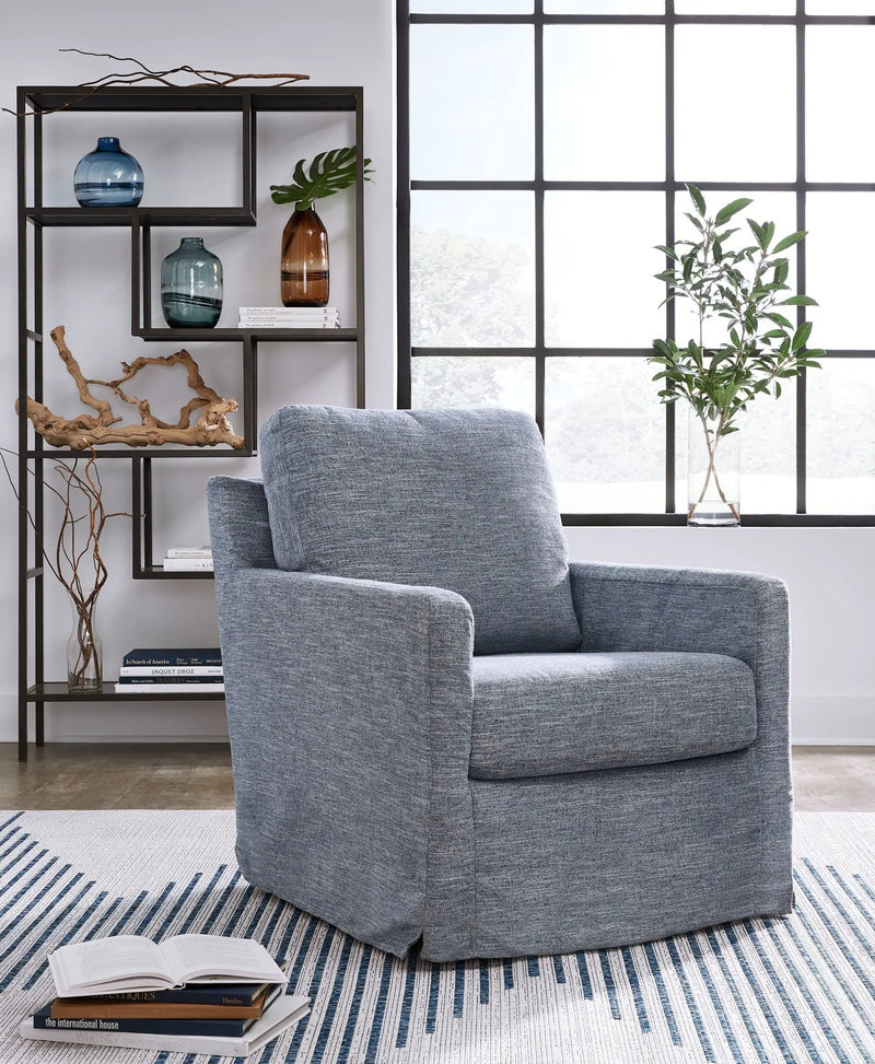 Nenana Next-Gen Nuvella - Swivel Glider Accent Chair by Unique Piece Furniture