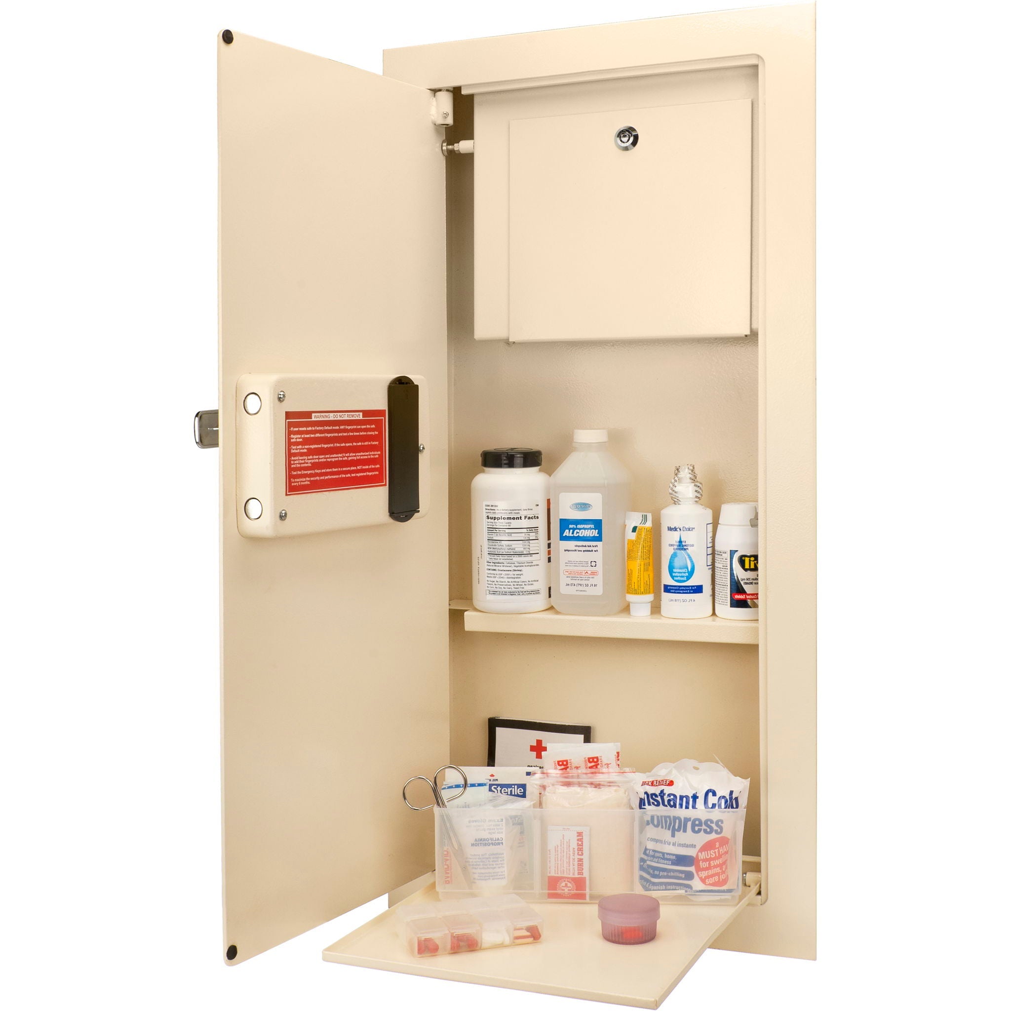Durable Biometric Wall Safe by HouseOfZazla