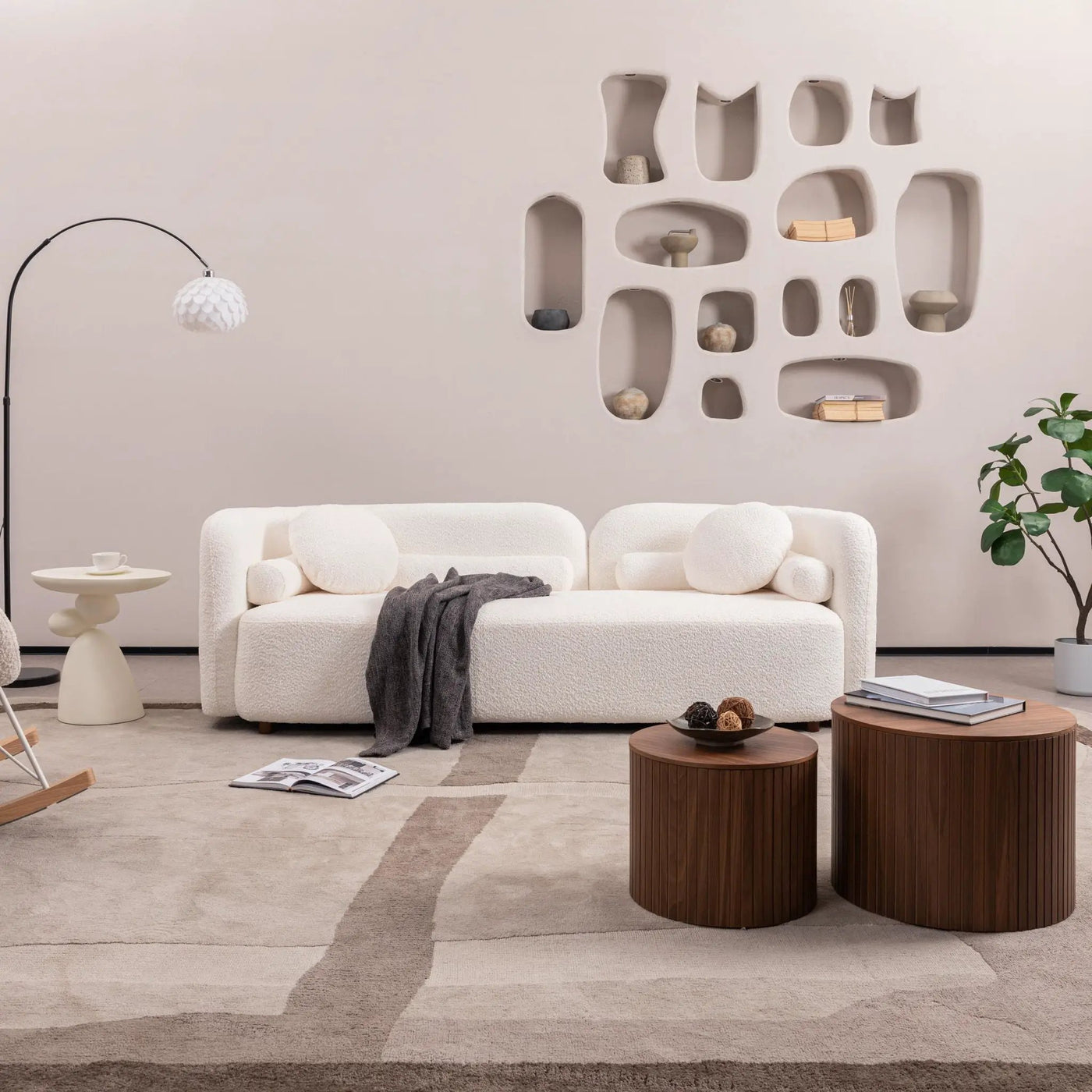 Luxury Modern Couch, 3 Seater Sofa For Living Room by Unique Piece Furniture