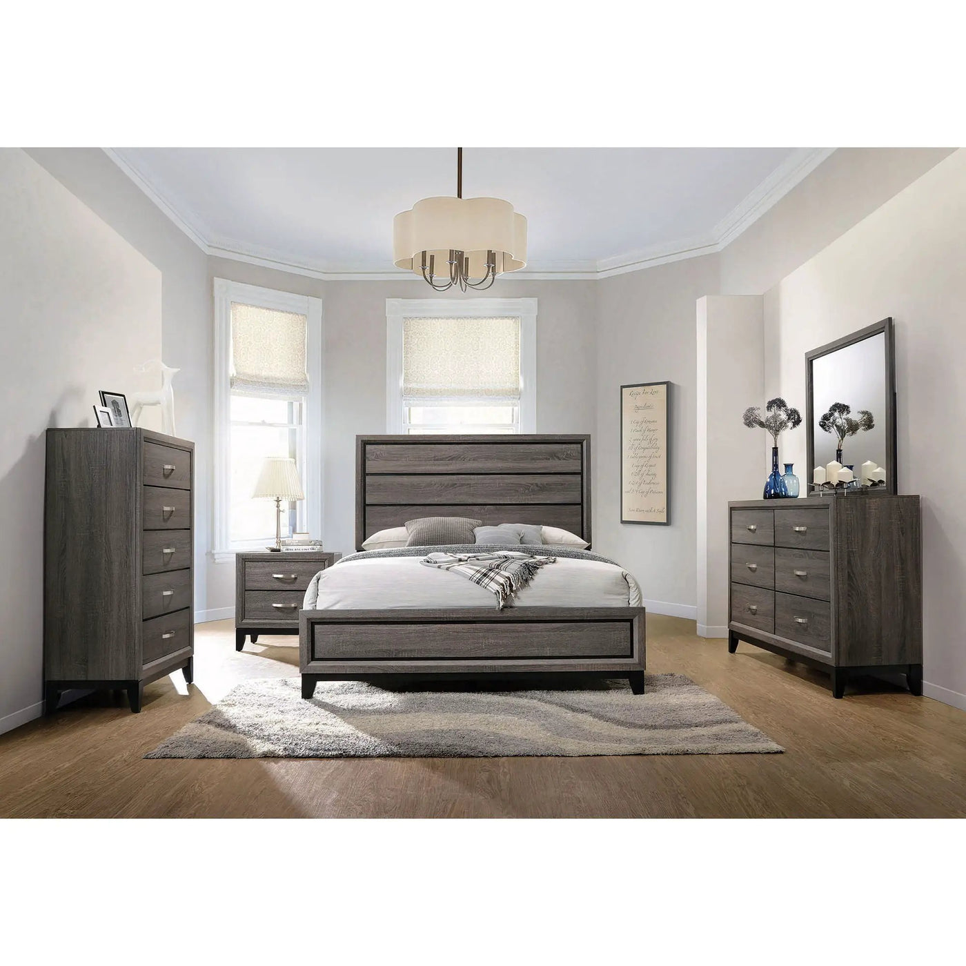 Carina - Panel Bedroom Set by HouseOfZazla