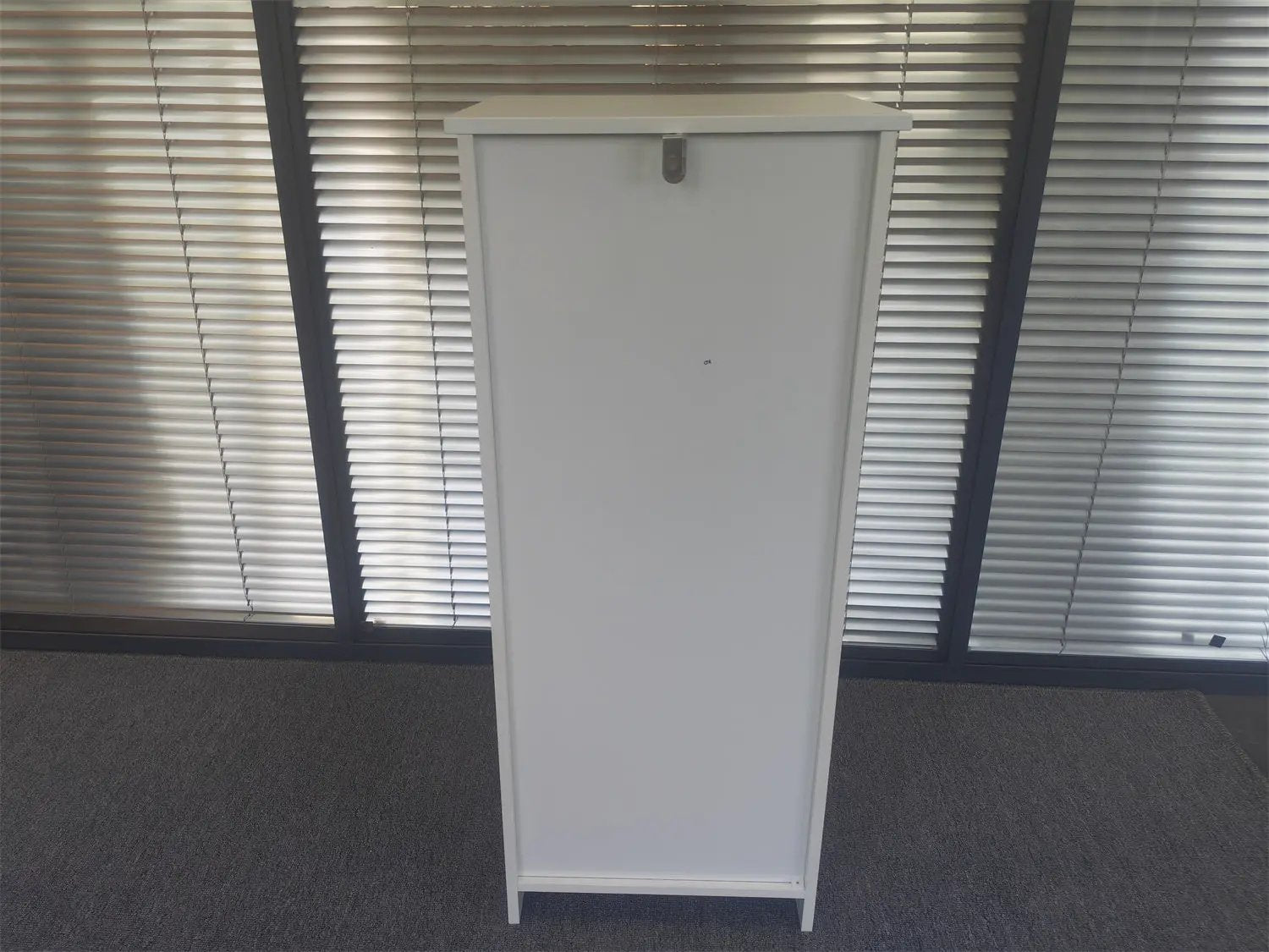 Bathroom Low Cabinet with Louvered Door by HouseOfZazla
