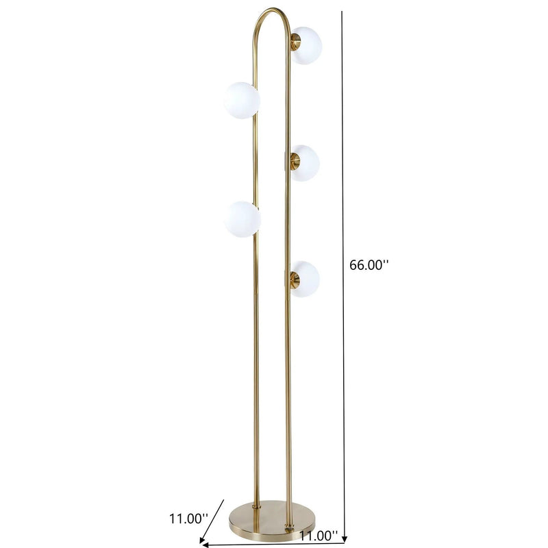 Artema - Floor Lamp - Gold by HouseOfZazla