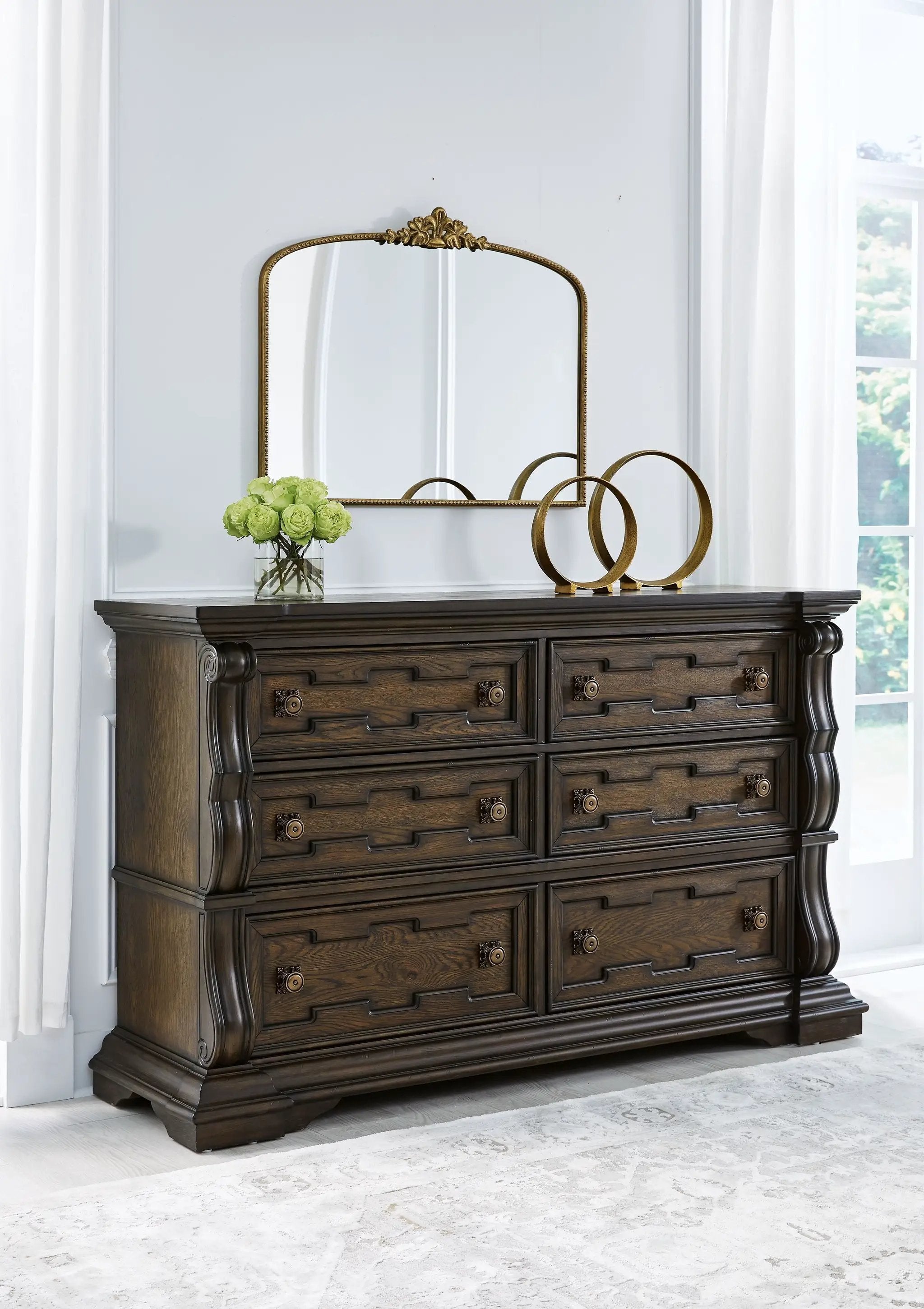 Maylee - Dresser - Dark Brown by Unique Piece Furniture