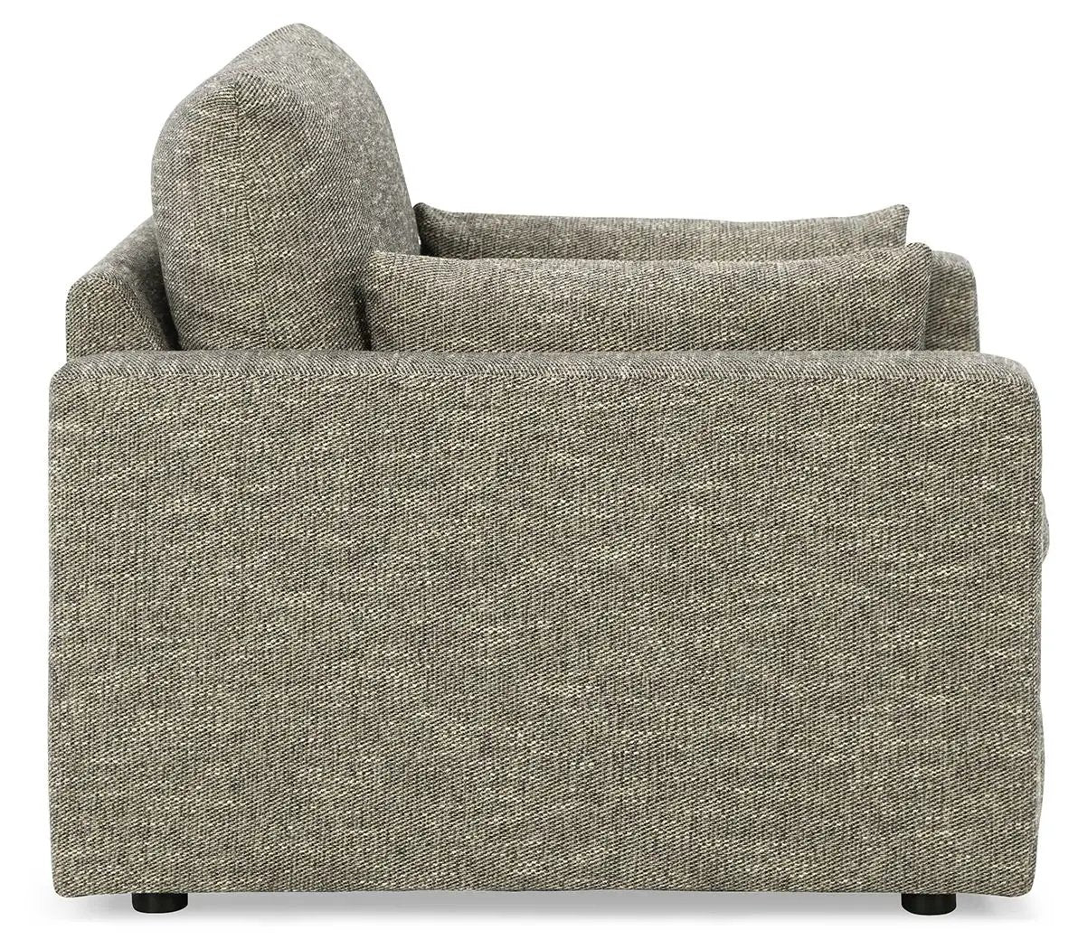 Dramatic - Chair and a Half - Granite by Unique Piece Furniture