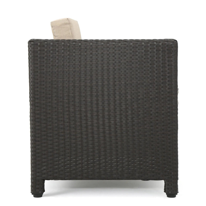Stylish Outdoor Club Chair With Weather Resistant Cushions by HouseOfZazla