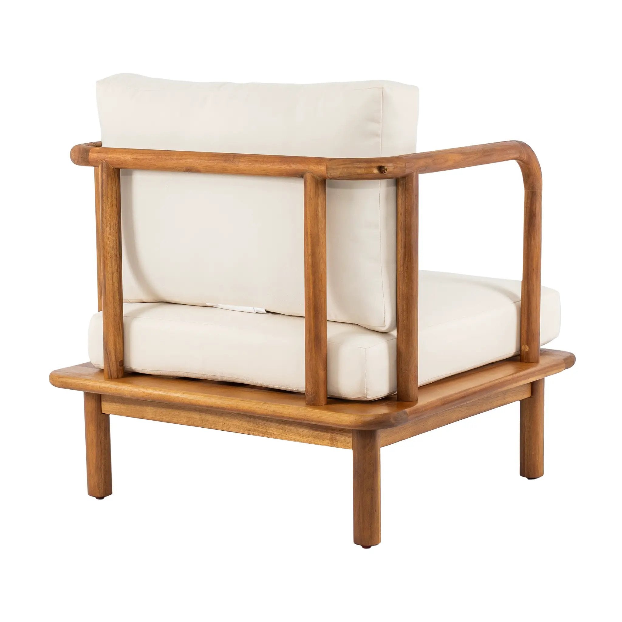 Canape Acacia Club Chair with Water-Repellent Cushion by HouseOfZazla