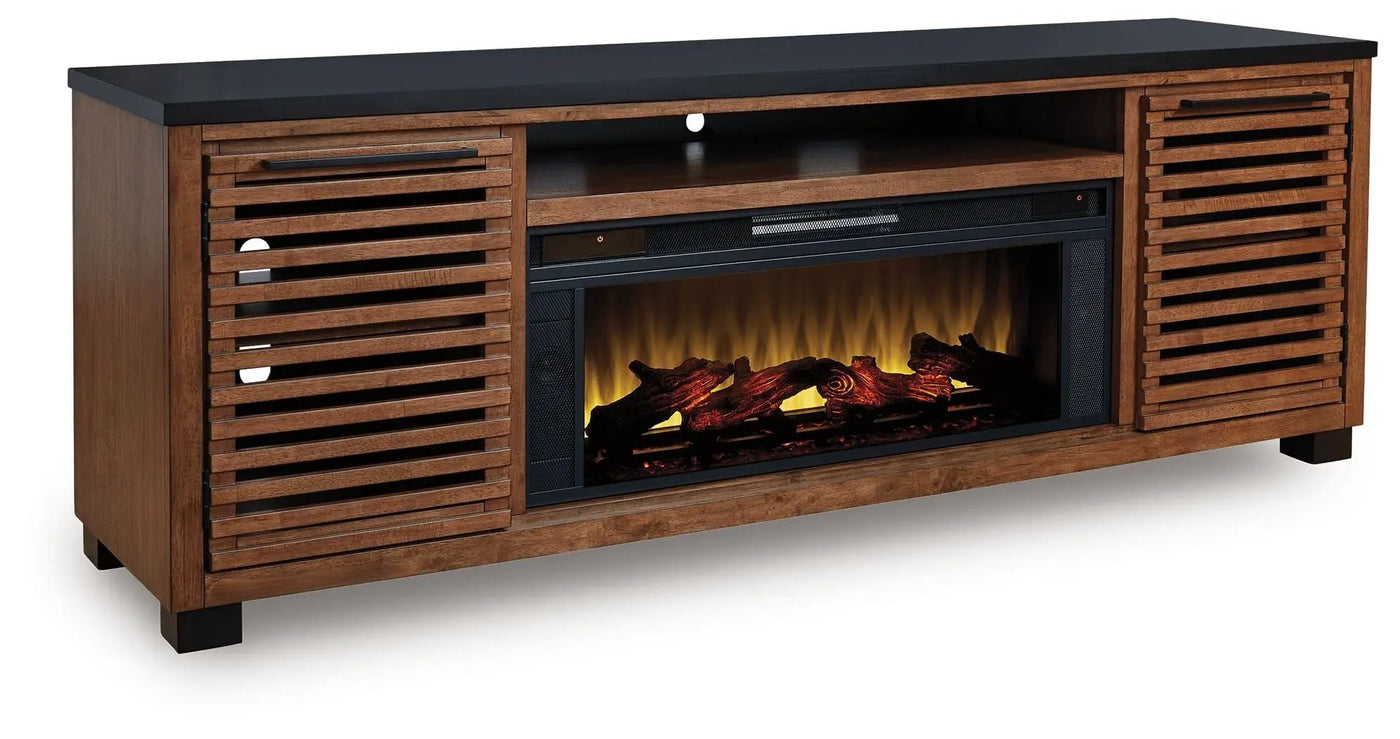 Kallari - TV Stand With Fireplace Option by Unique Piece Furniture
