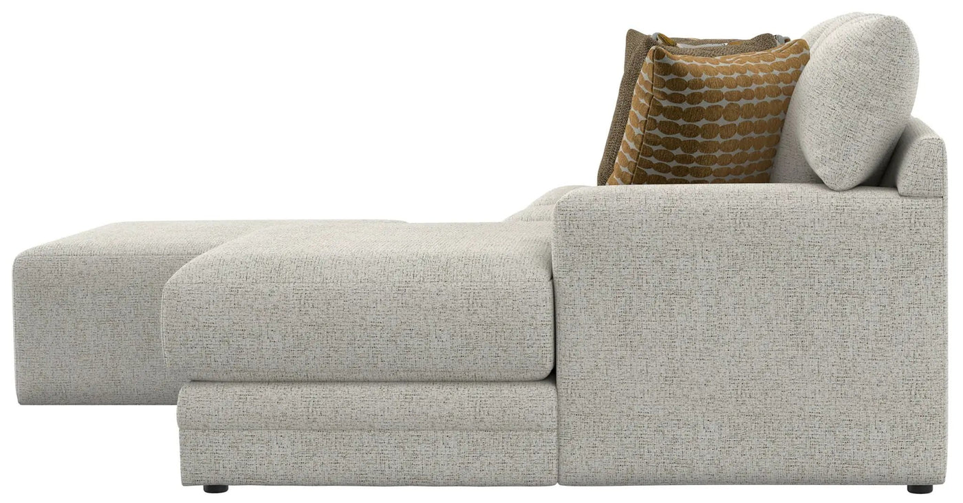Tori - Sectional With Comfort Coil Seating, Cocktail Ottoman And Accent Pillows Included by Unique Piece Furniture