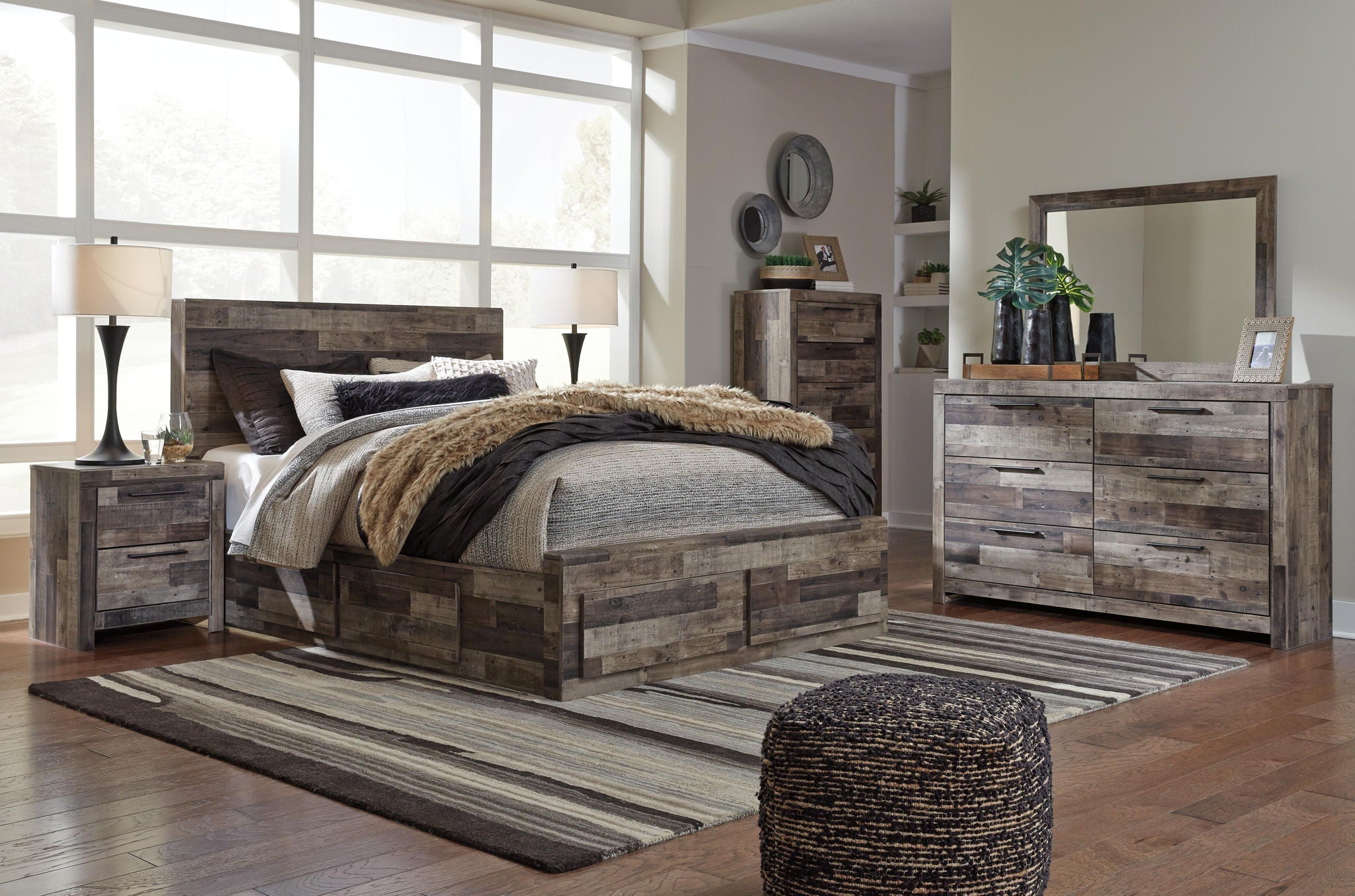 Derekson - Panel Bed by Unique Piece Furniture