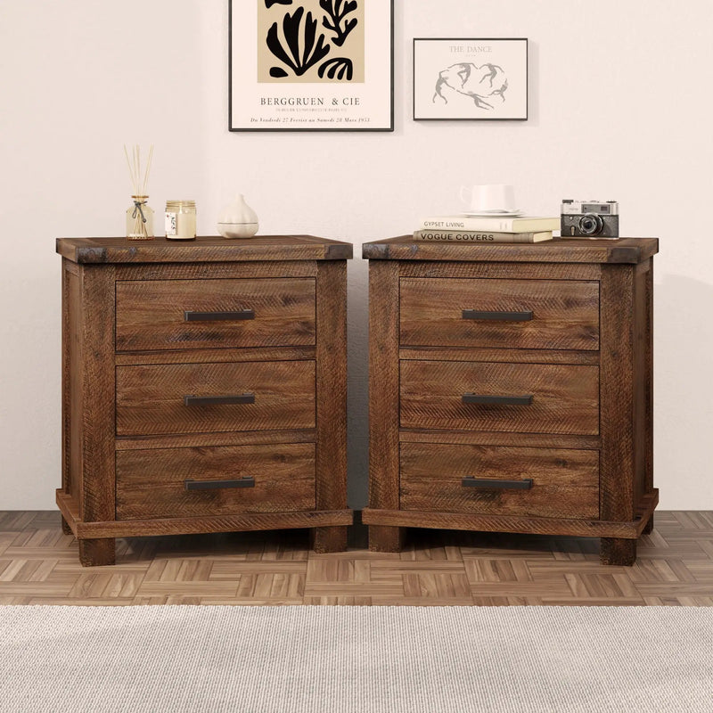 3 Drawer Nightstand by HouseOfZazla