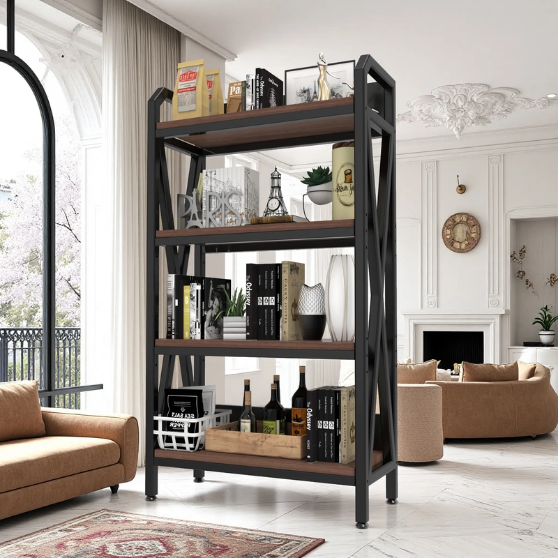 56.30'' Bakers Rack with 4-Level Storage Shelves by HouseOfZazla