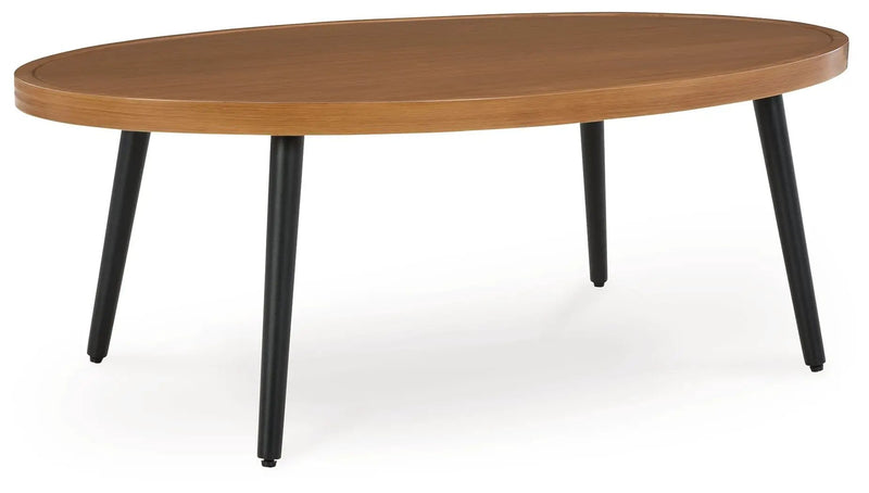 Horizon Hall - Cocktail Table - Two-tone Brown by Unique Piece Furniture