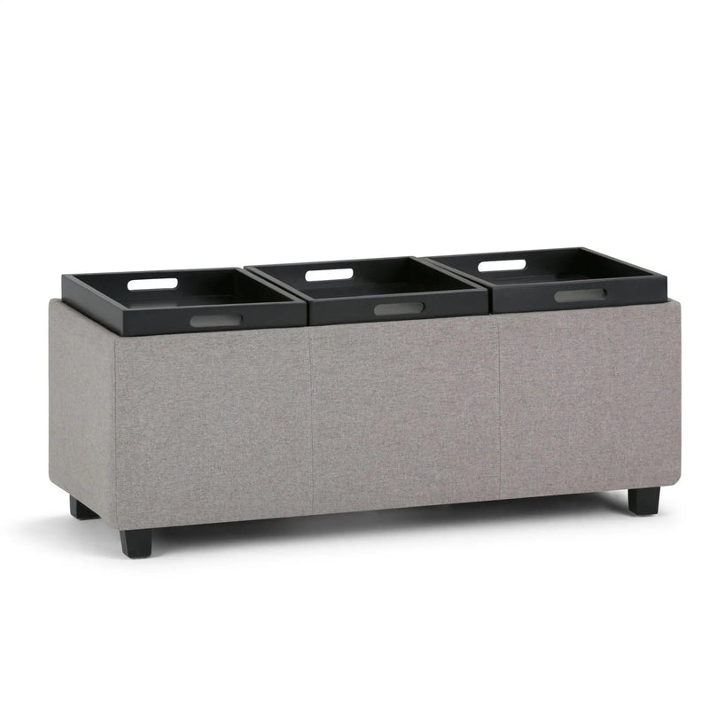 Avalon - Upholstered Storage Ottoman by HouseOfZazla