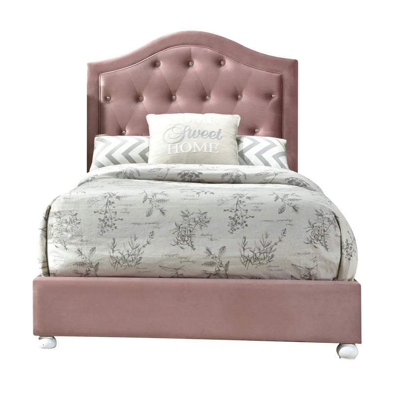 Reggie - Twin Bed - Pink by Unique Piece Furniture