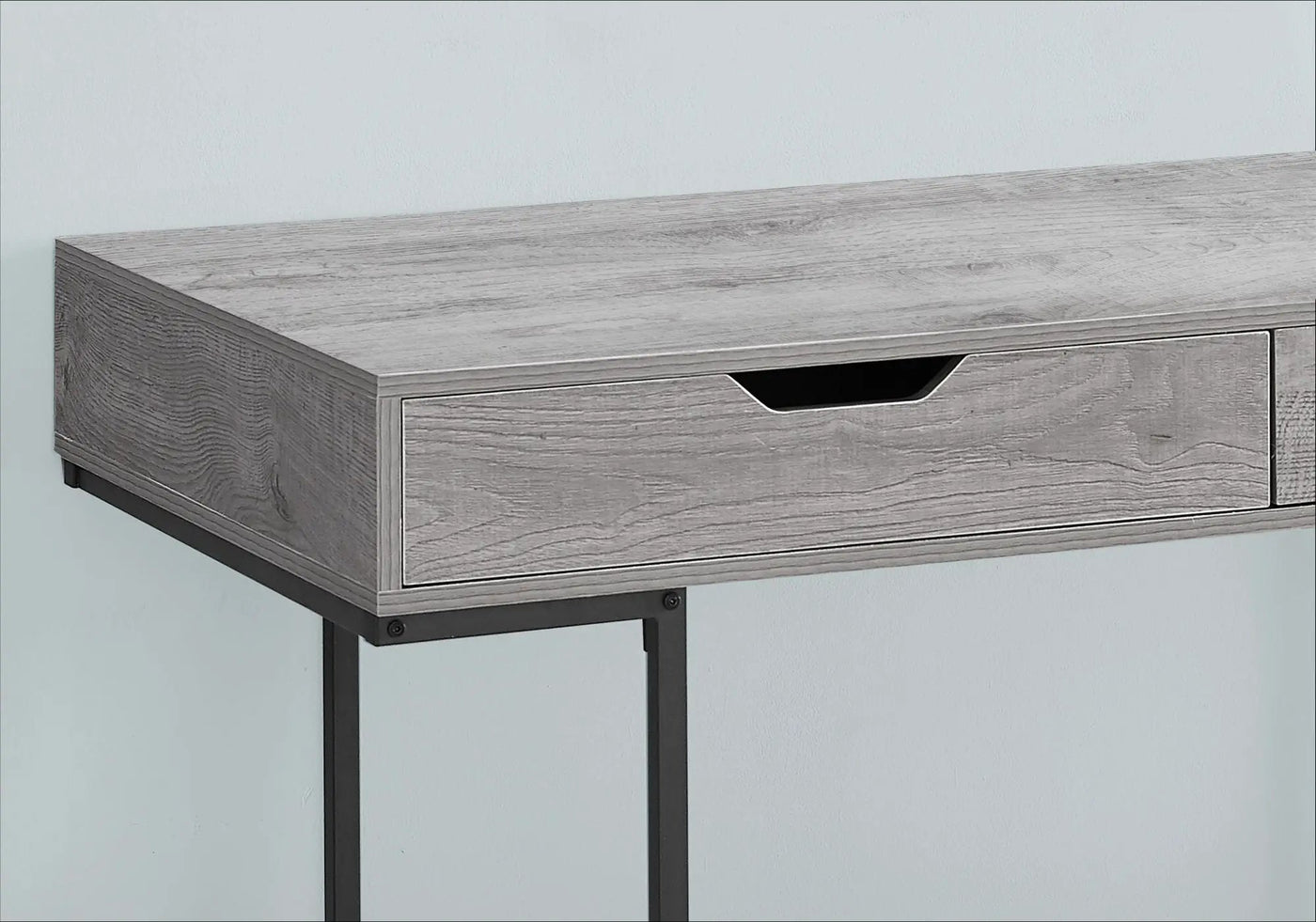 Computer Desk For Home Office, Laptop, Storage Drawers, Contemporary & Modern by HouseOfZazla