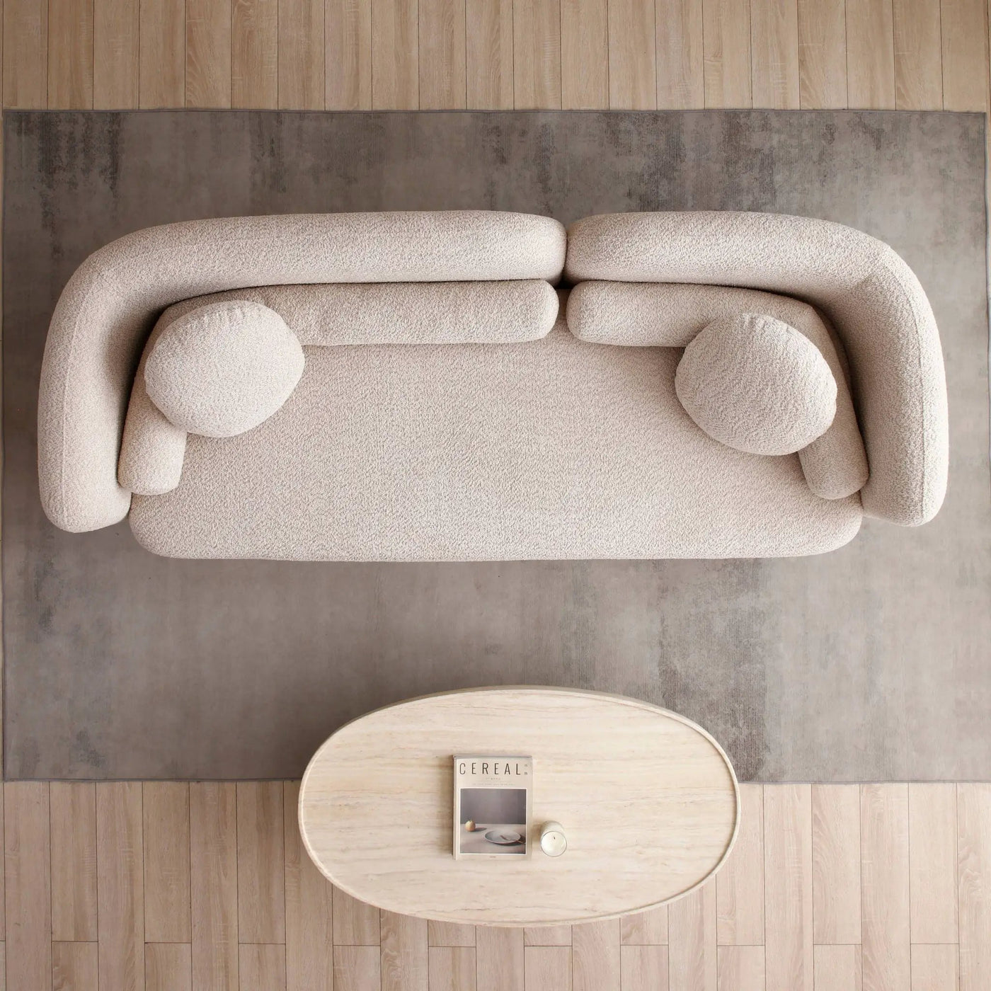 Luxury Modern Couch, 3 Seater Sofa For Living Room by Unique Piece Furniture