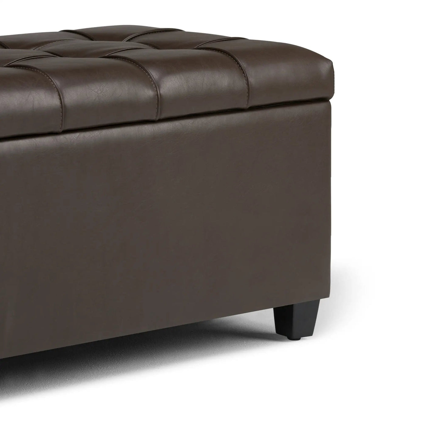 Sienna - Transitional Storage Ottoman Bench by HouseOfZazla