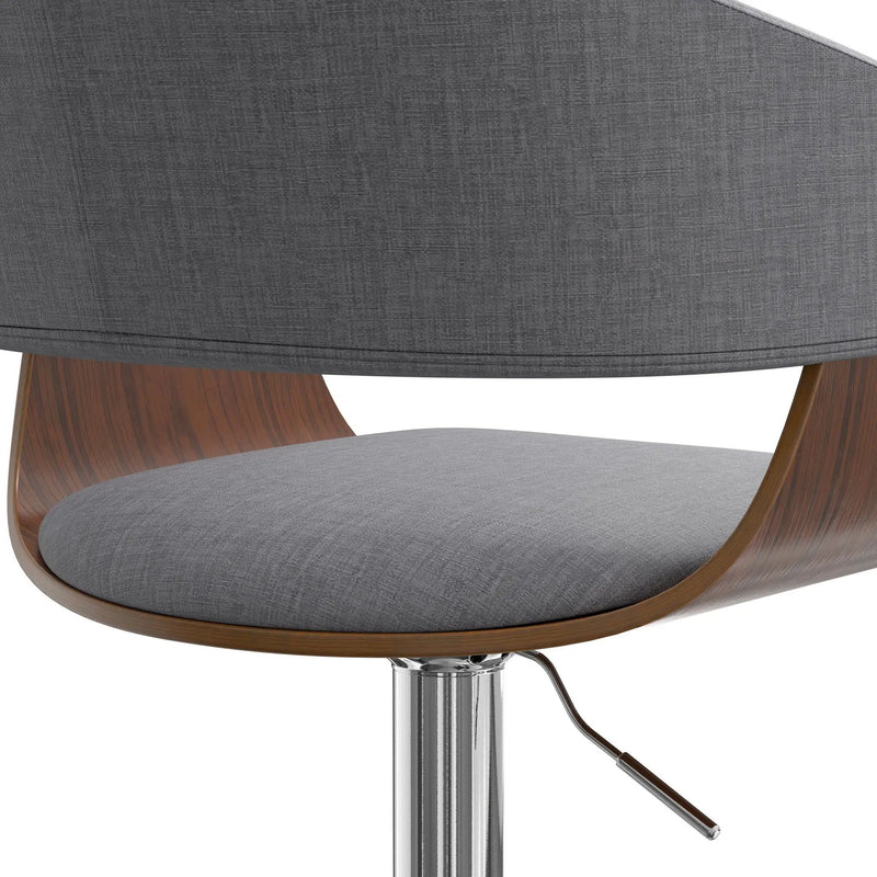 Lowell - Multi-Functional Adjustable Swivel Bar Stool by HouseOfZazla