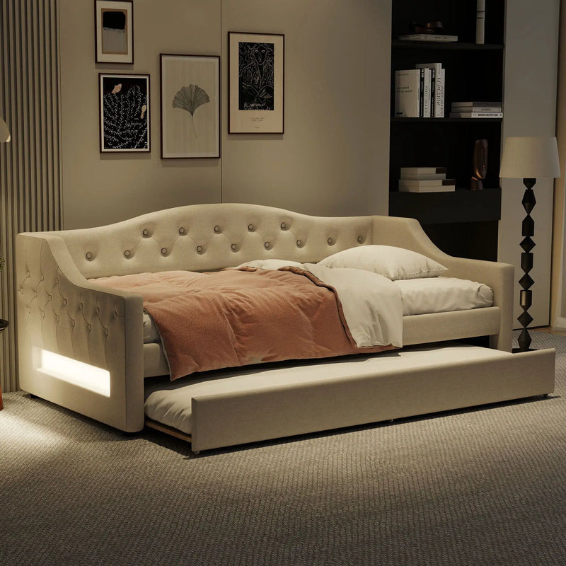 Daybed With LED Belt by Unique Piece Furniture