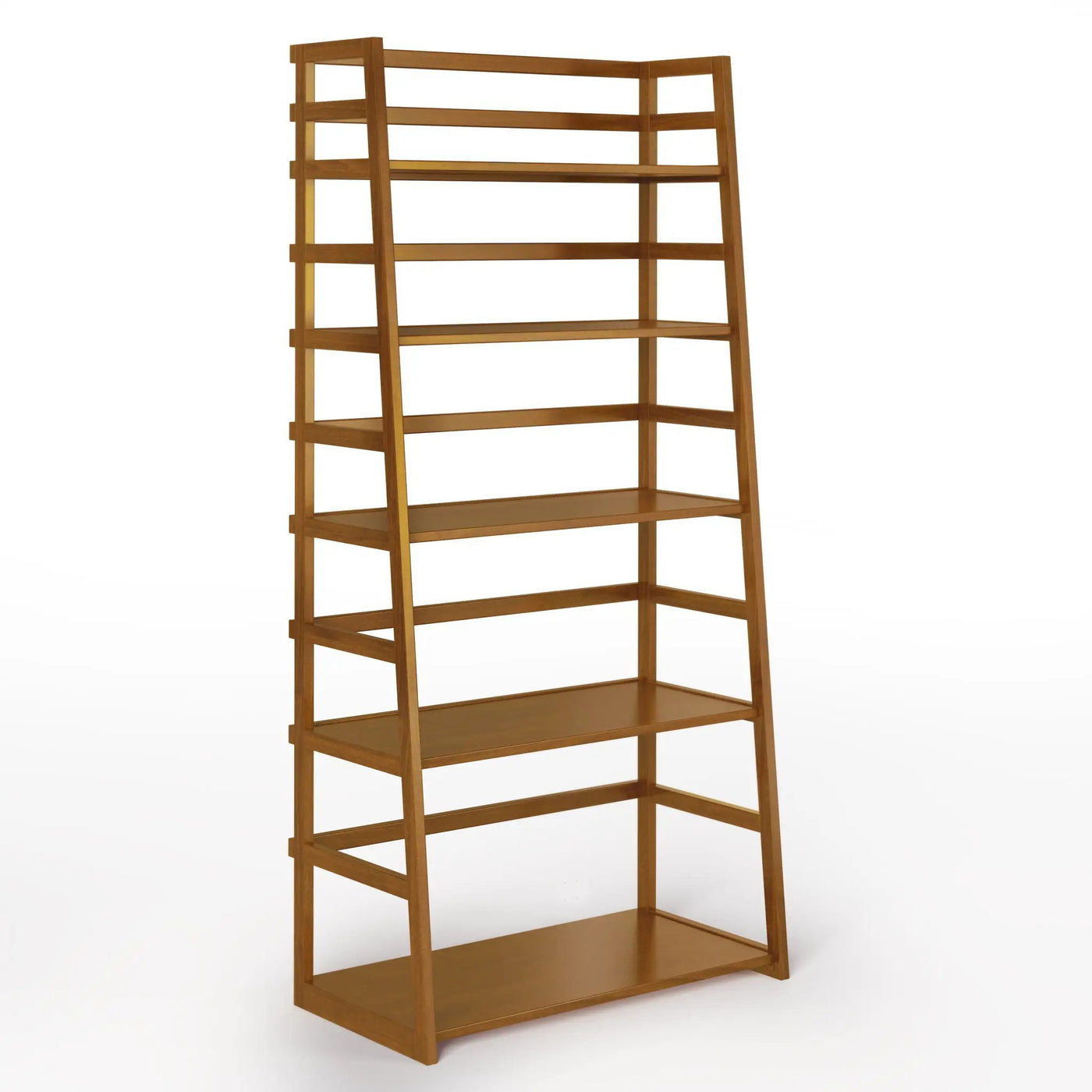 Acadian - Handcrafted Ladder Shelf Bookcase by HouseOfZazla