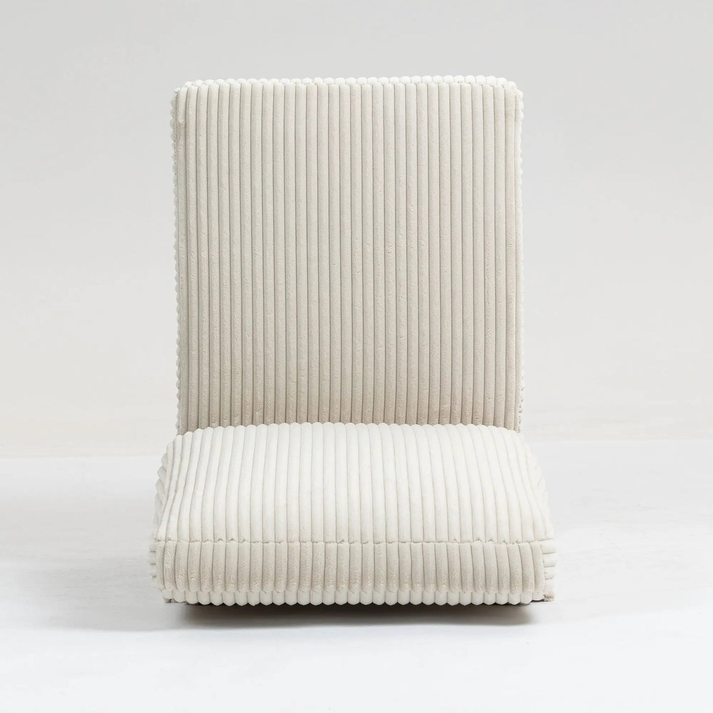 Single Couch Modular Armless Accent Chair With Back Cushion by HouseOfZazla