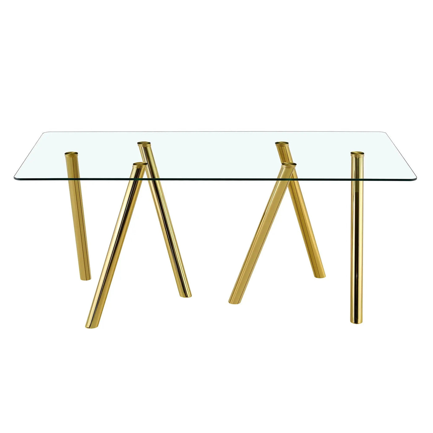 Dining Table With Transparent Surface by HouseOfZazla