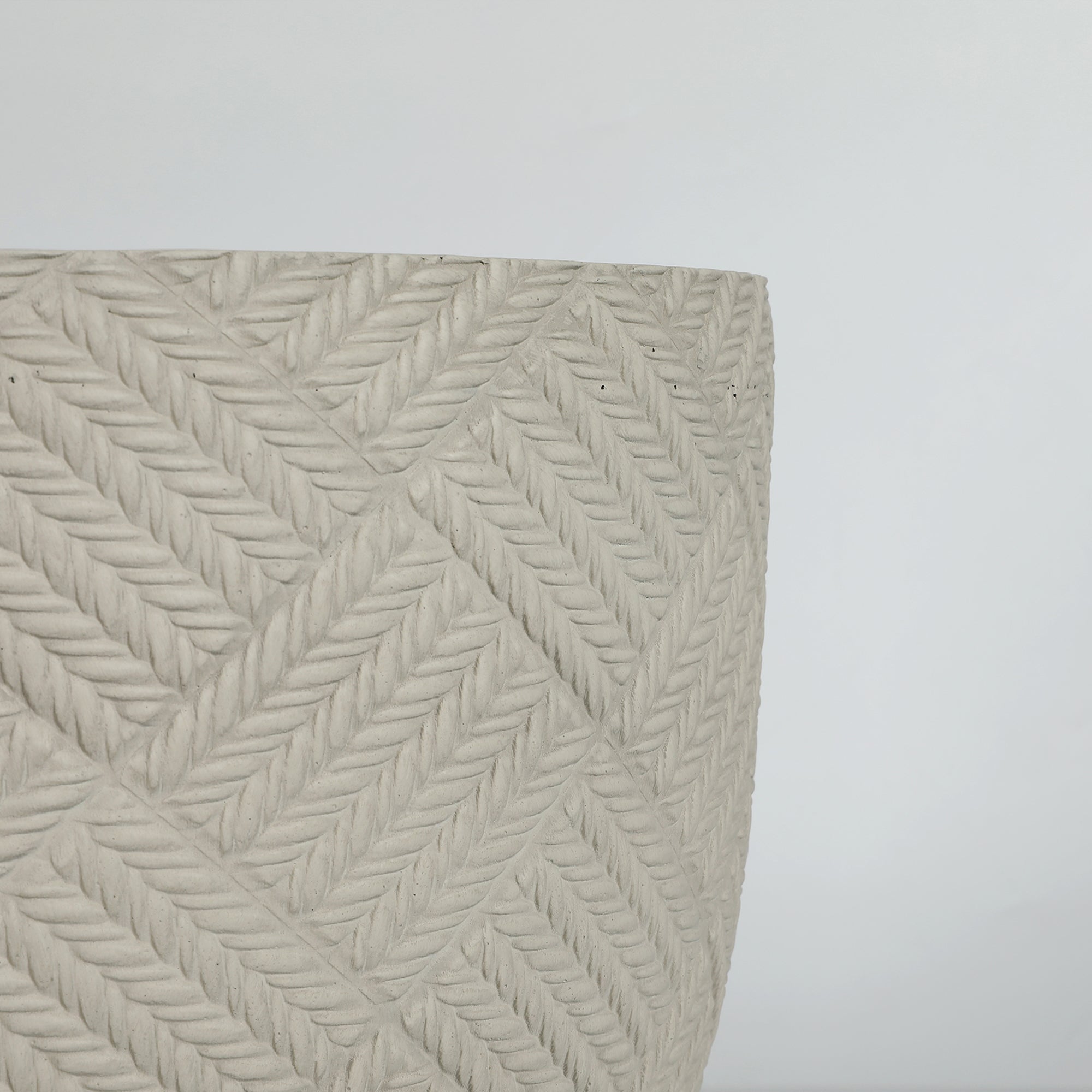 Round Concrete Planter Set of 2 by HouseOfZazla