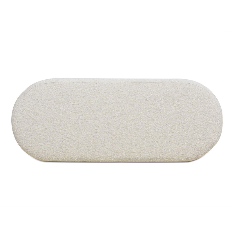 Fuji - Upholstered Oval Storage Bench by HouseOfZazla