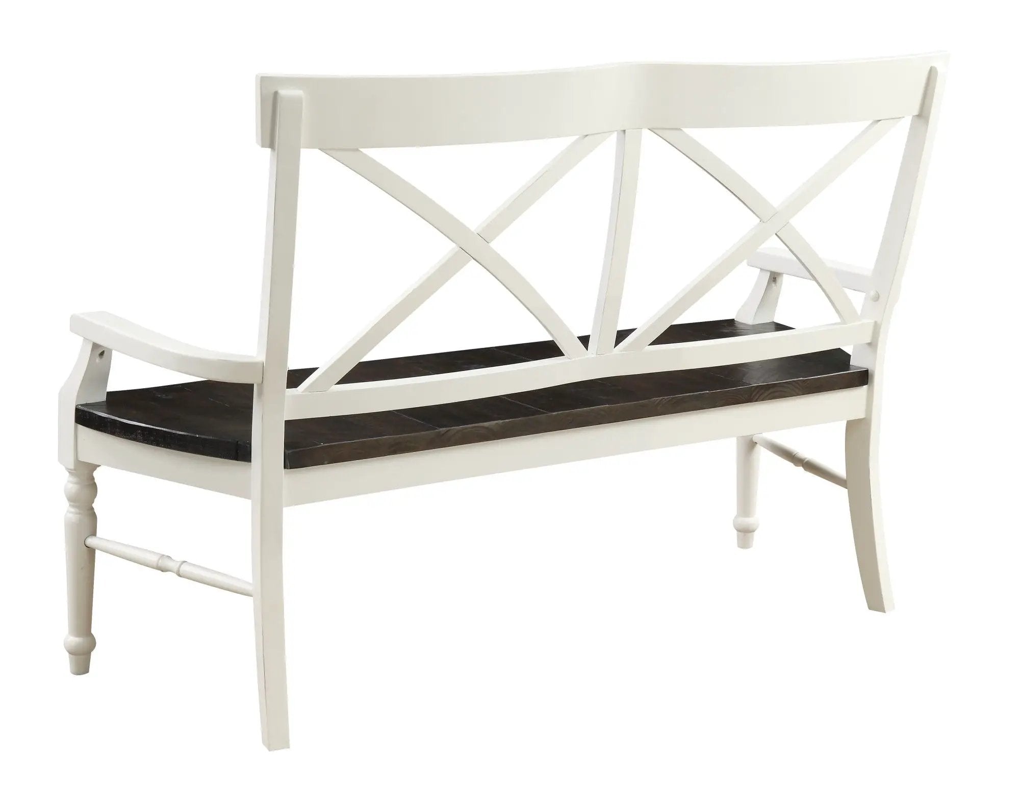 Mountina - Bench - Brown / White by Unique Piece Furniture