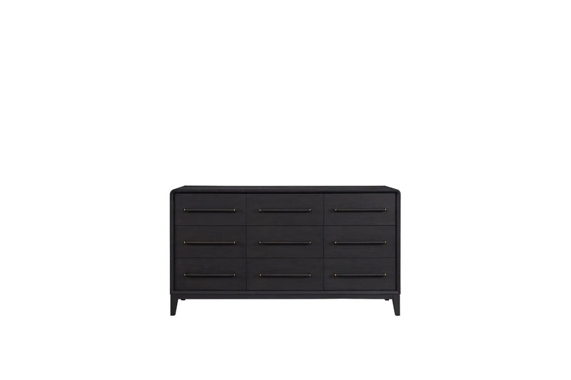 9 Drawer Dresser - Black by Unique Piece Furniture