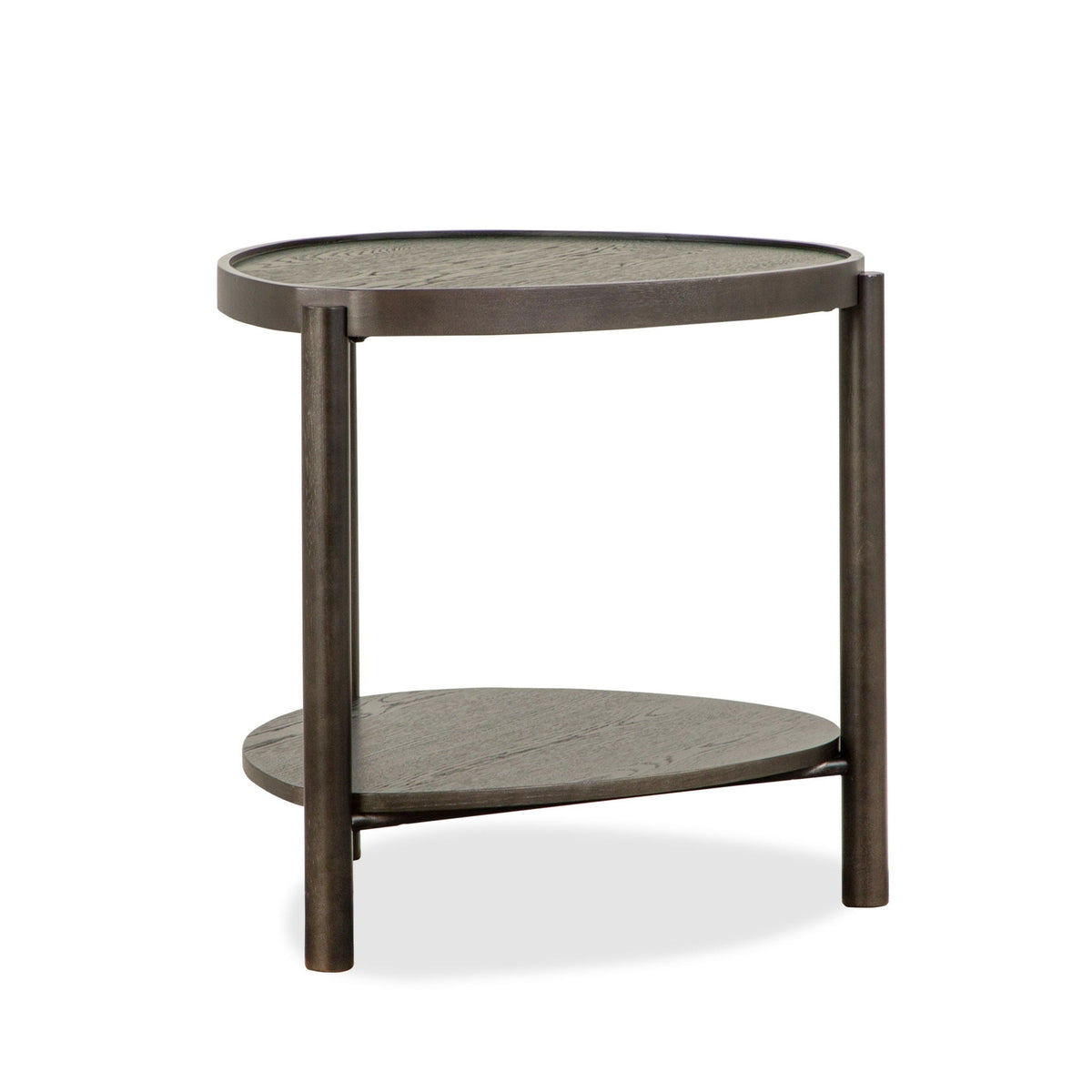 Hadleigh - Shaped Accent End Table, photo 6 of 10