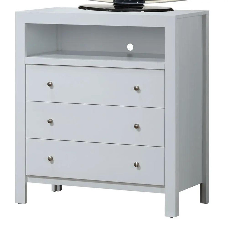 Elegant Transitional Media Chest by Unique Piece Furniture