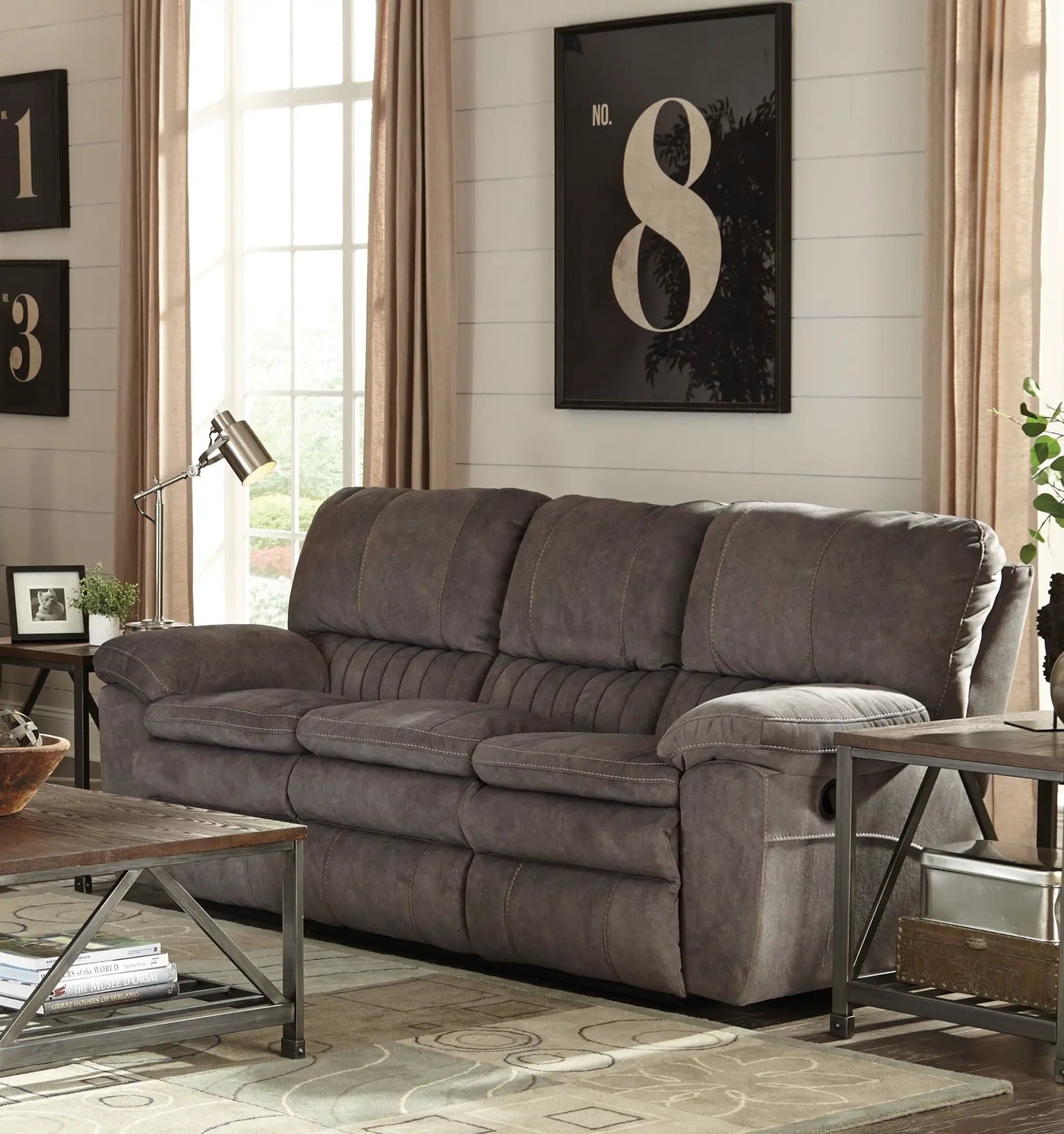 Reyes - Lay Flat Reclining Sofa by Unique Piece Furniture