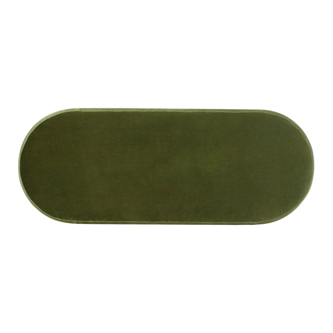 Fuji - Upholstered Oval Storage Bench by HouseOfZazla