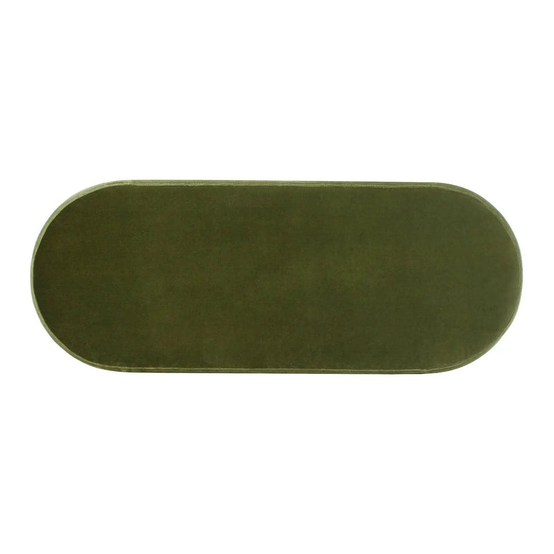 Fuji - Upholstered Oval Storage Bench by HouseOfZazla