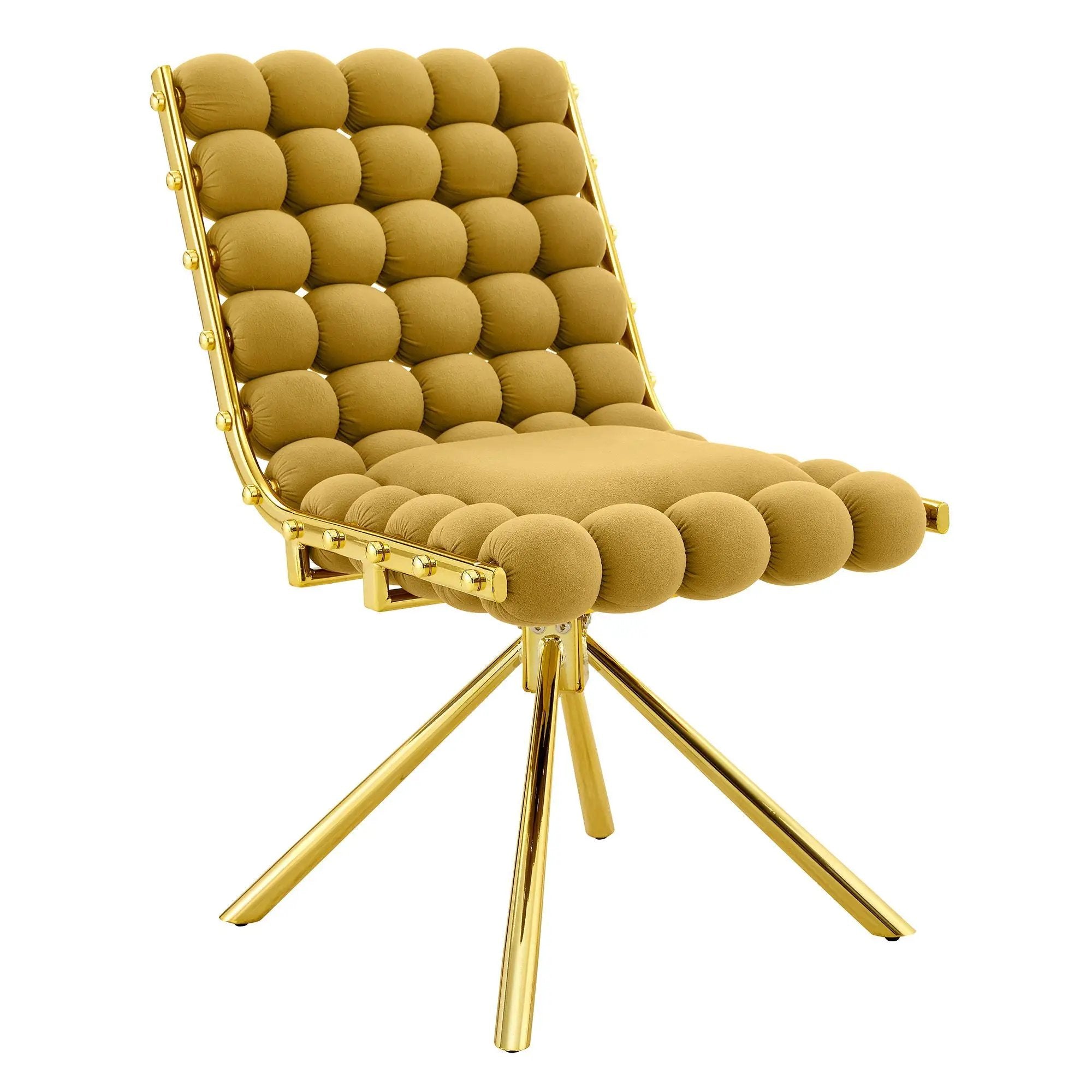 Puffy Bubble, Ball Chain Dining Chairs For Dining Room (Set of 2) by Unique Piece Furniture