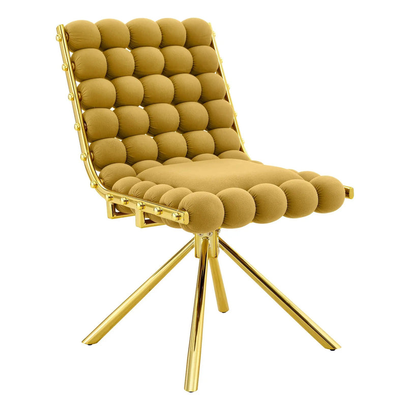 Puffy Bubble, Ball Chain Dining Chairs For Dining Room (Set of 2) by Unique Piece Furniture