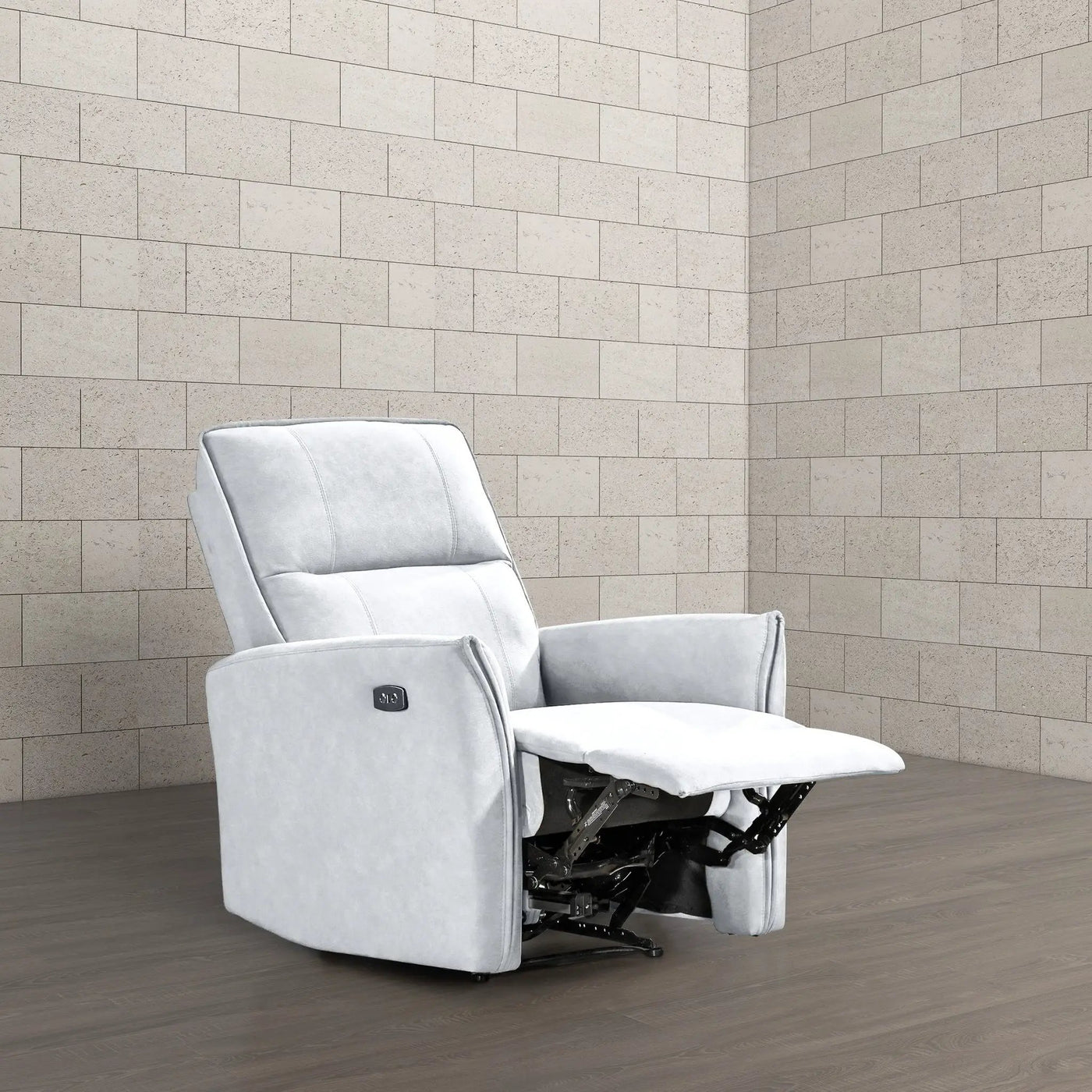 Asheville - Suede Recliner Chair by HouseOfZazla