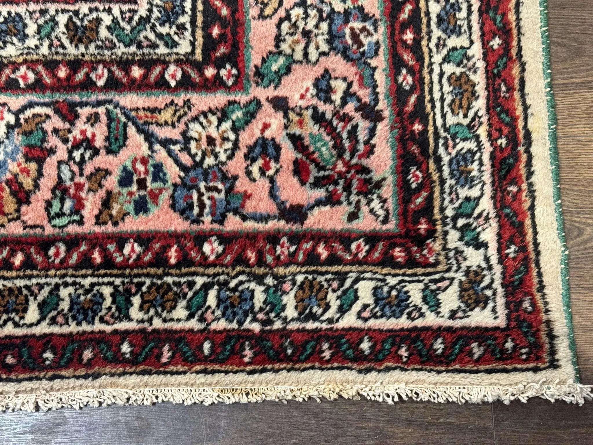 Palace Size Persian Rug 10 x 21 ft, Antique Hamadan Bibikabad Carpet, Handmade Antique Wool Oversized Rug, Ivory, Semi Open Field by Jewel Rugs
