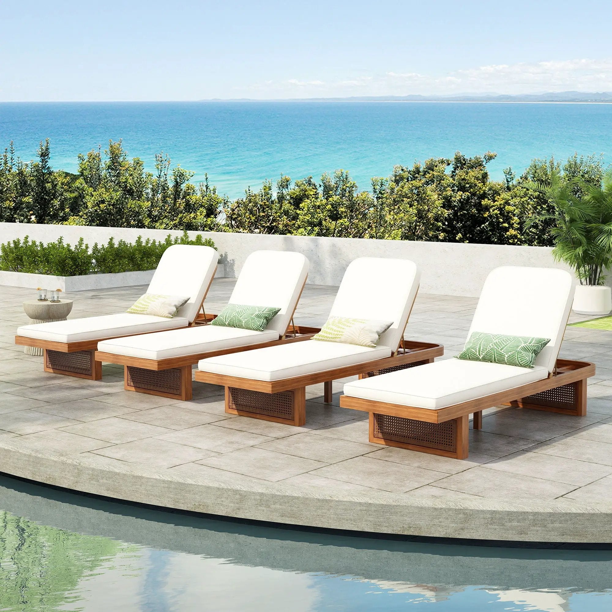 Outdoor Lounge Chair With Frame by HouseOfZazla