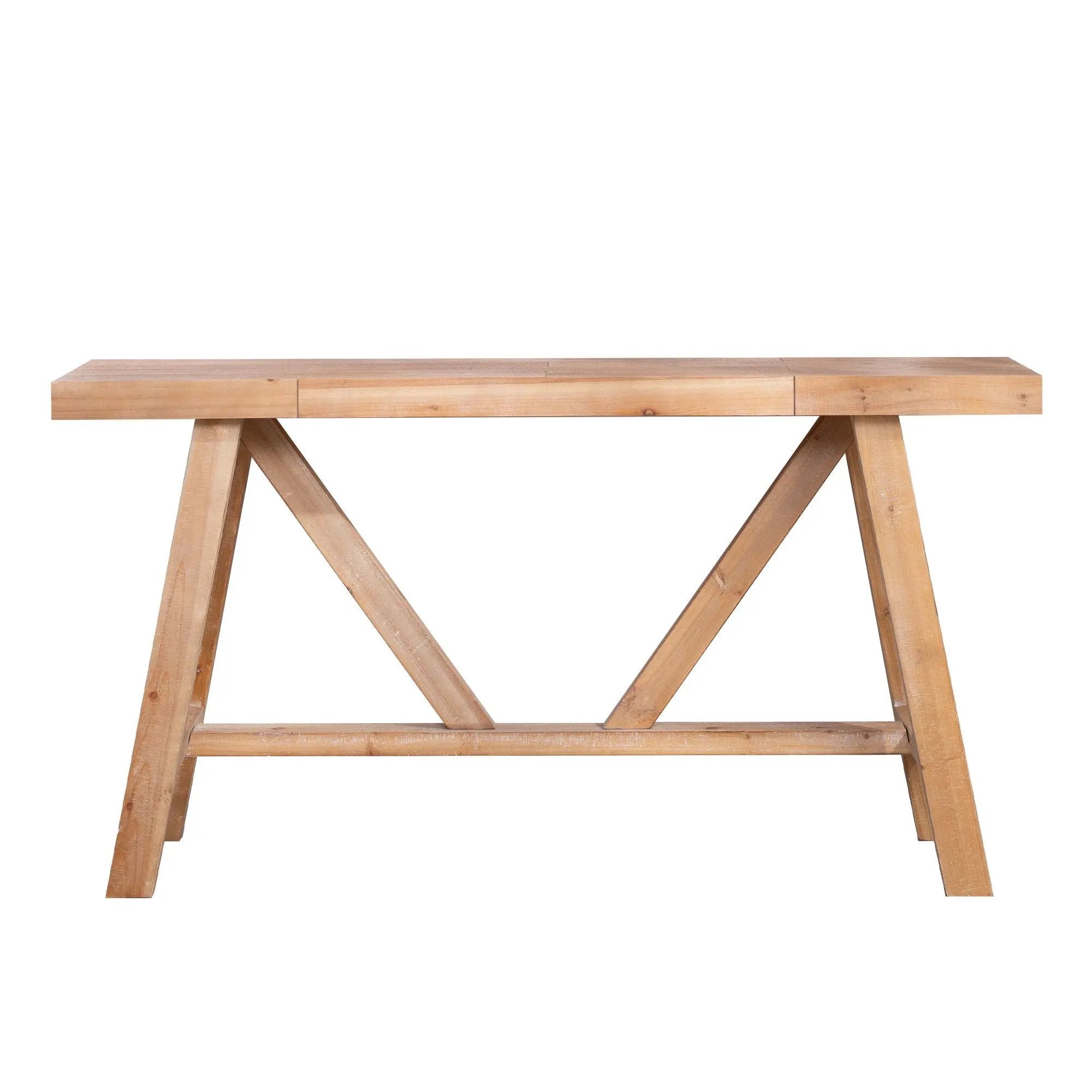 A-Frame Console Table - Natural by Unique Piece Furniture