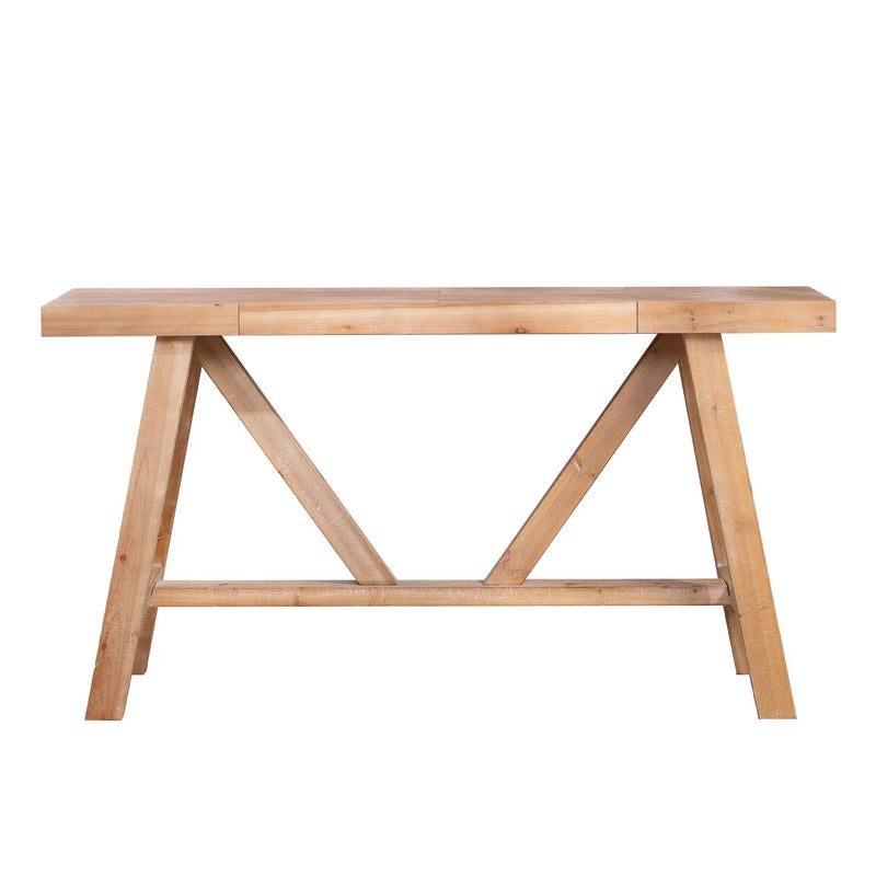 A-Frame Console Table - Natural by Unique Piece Furniture