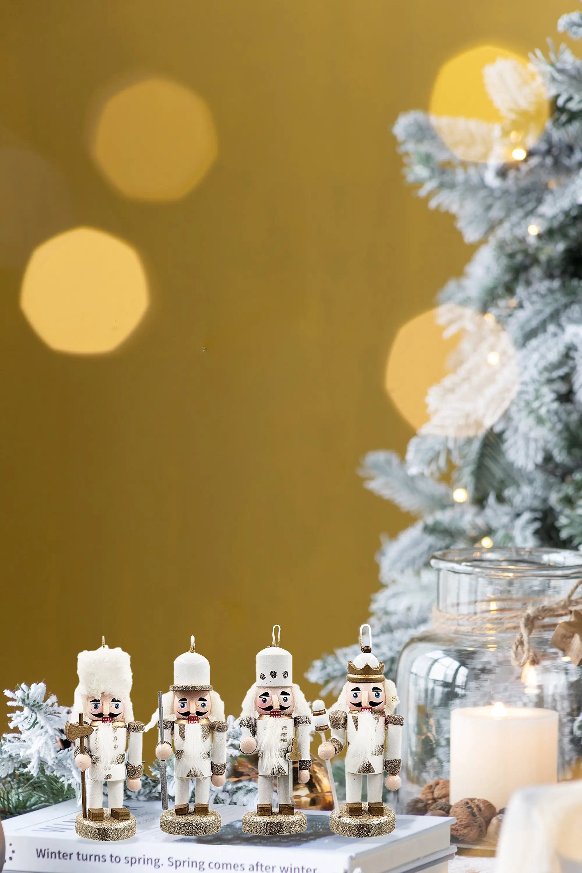 S/4 3.9" Nutcracker Ornaments by HouseOfZazla