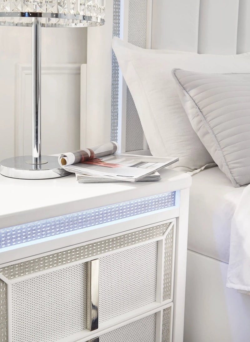 Chalanna - Two Drawer Night Stand - White by Unique Piece Furniture