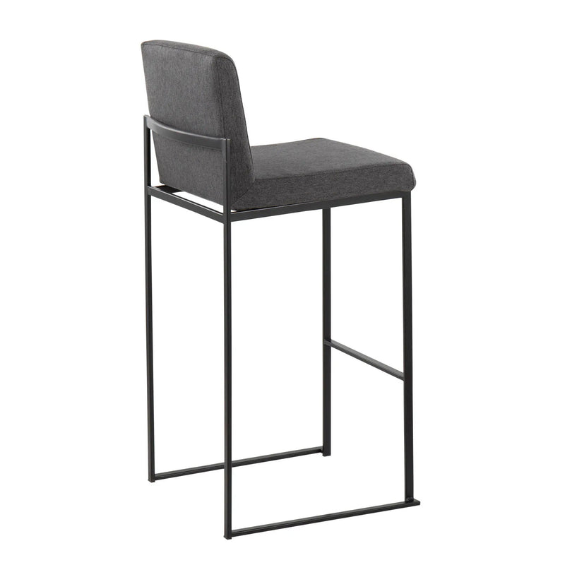 Fuji - Contemporary High Back Barstool Elegant Design by Unique Piece Furniture