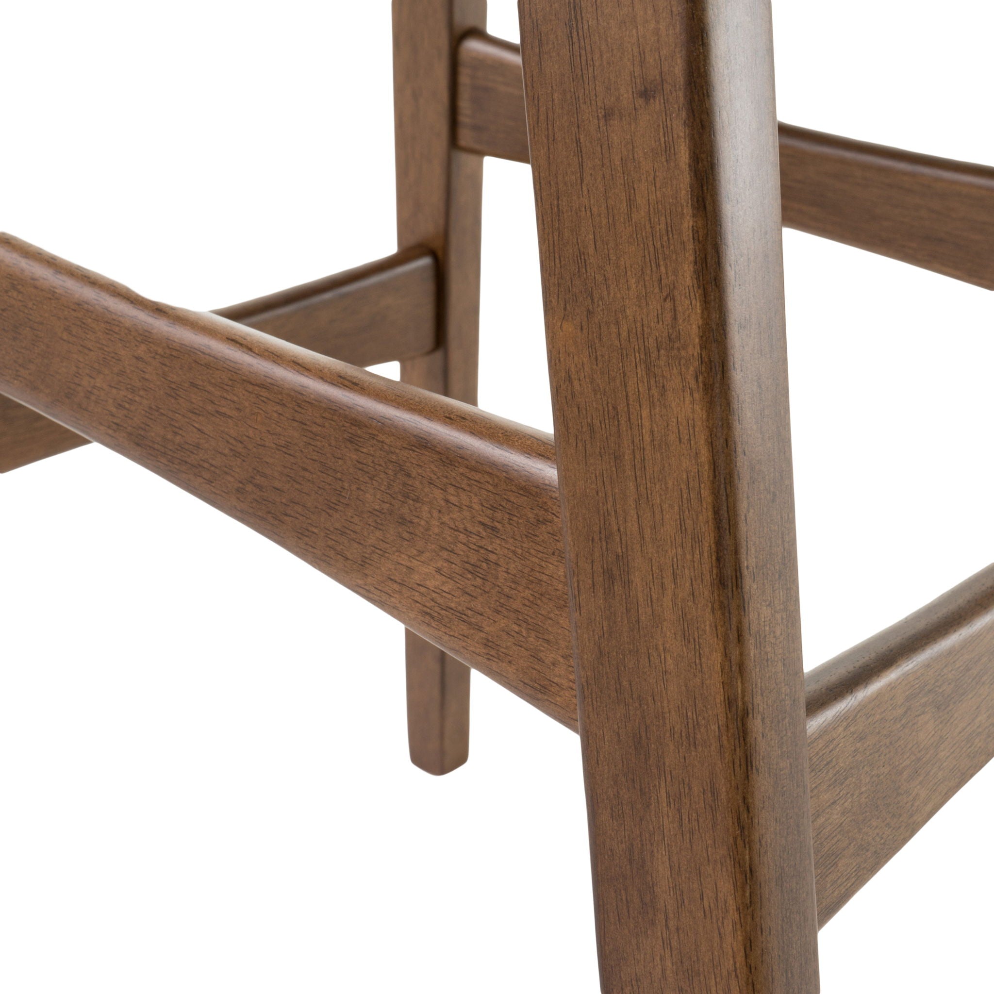 Contemporary Bar Stool With Stylish Seat And Small Backrest by HouseOfZazla