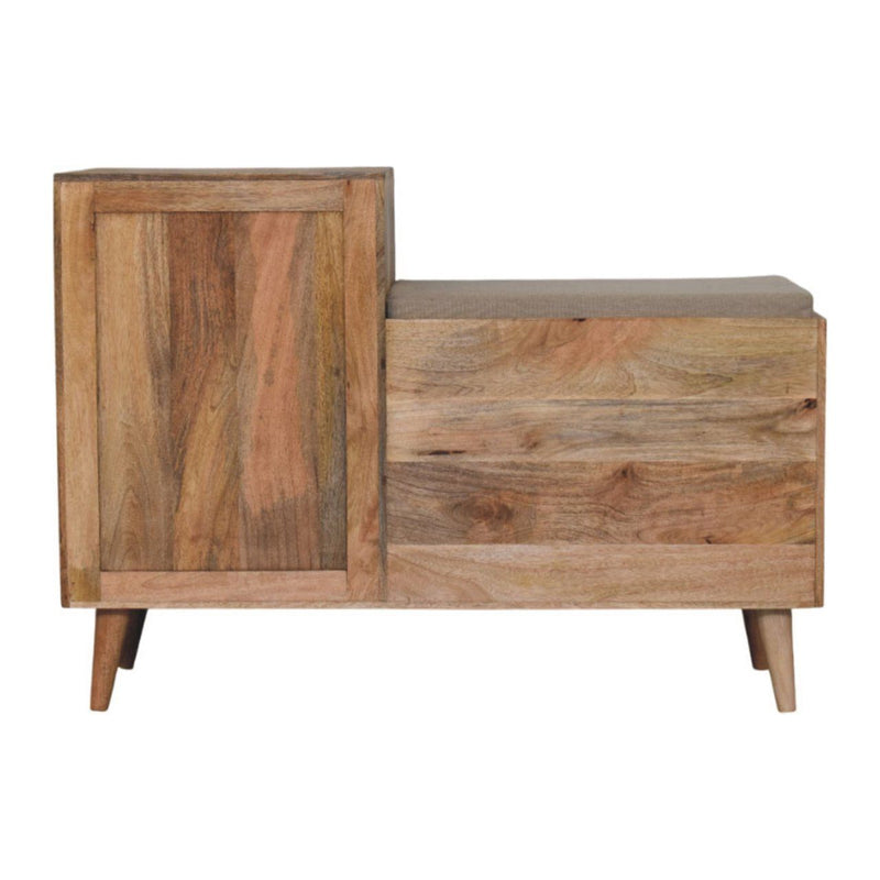 Larissa - 2 Slot Bench Unit - Beige by HouseOfZazla