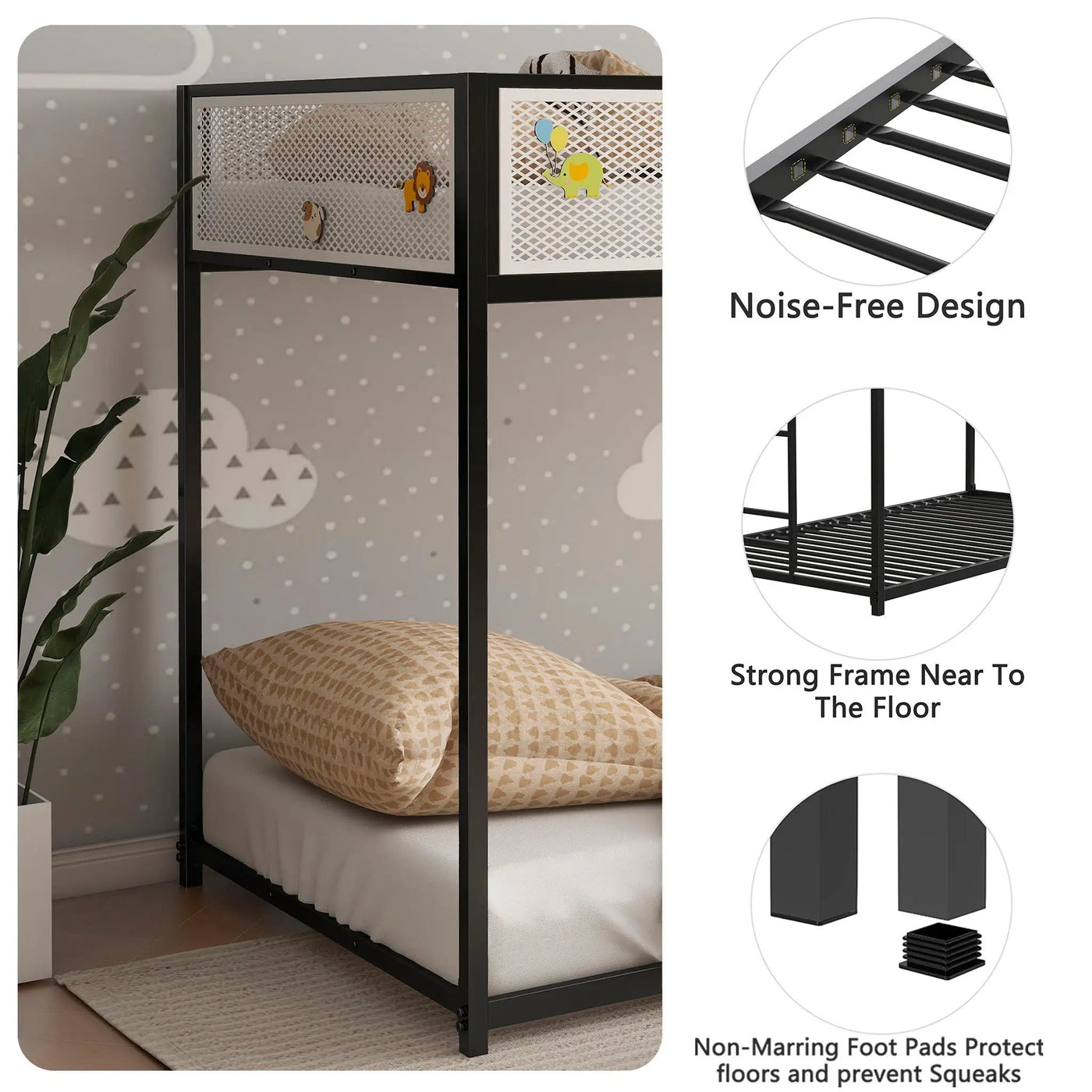 Adam - Bunk Guard Rail by Unique Piece Furniture