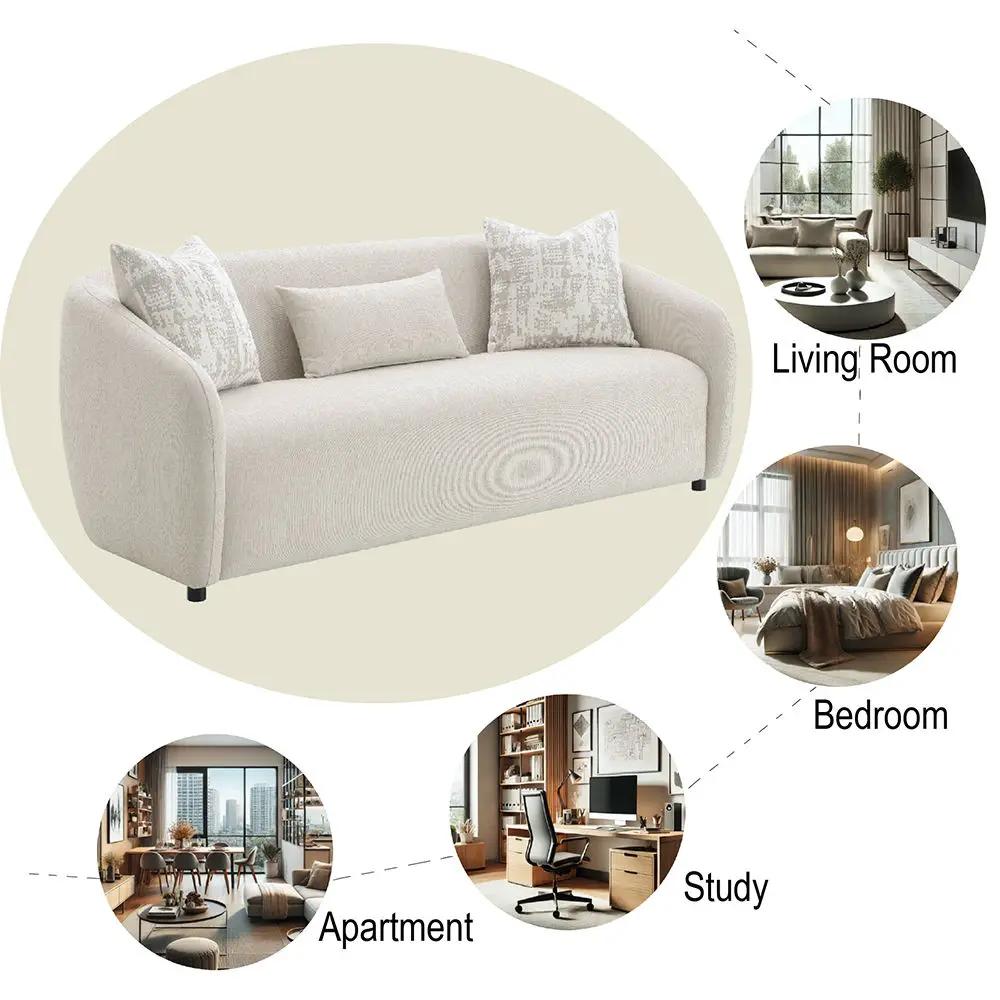 Etienne - Sofa With 3 Pillows by Unique Piece Furniture