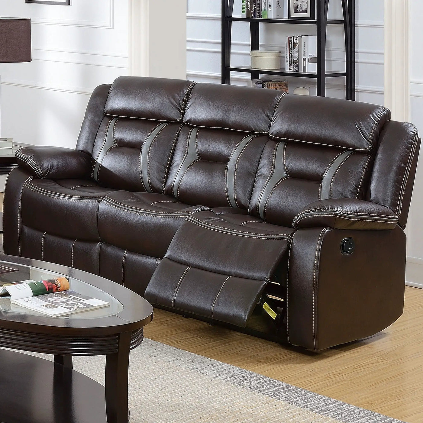 Living Room Set With Pillow Armrest And Tufted Backrest by HouseOfZazla